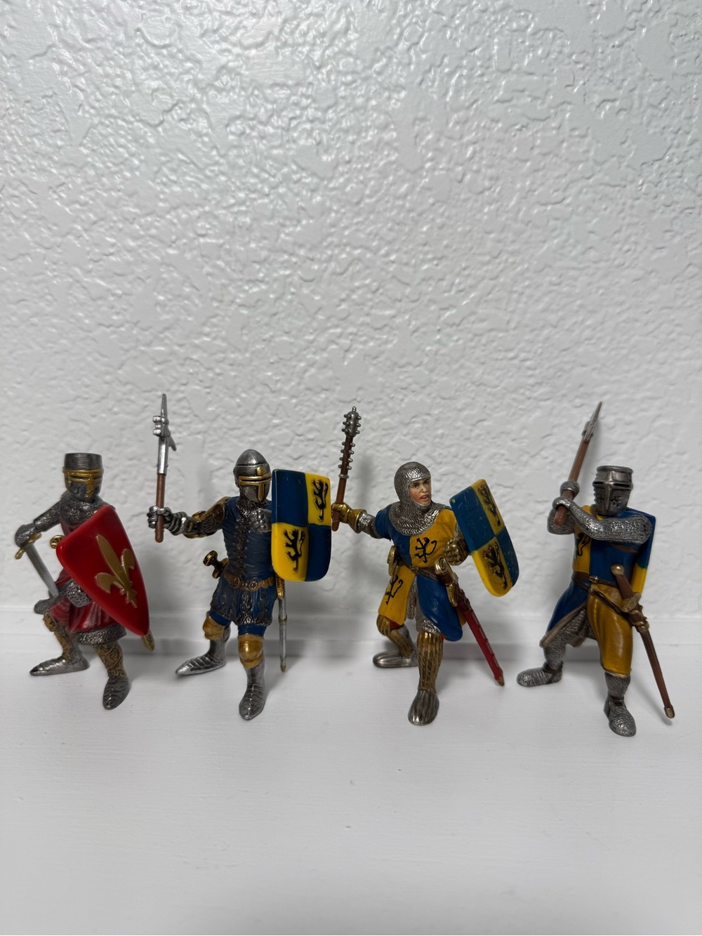 4 Schleich Medieval Knights